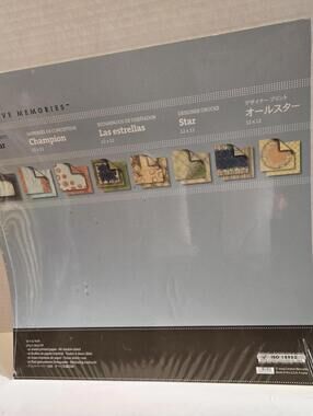 Creative Memories Designer Prints Scrapbooking Paper - All-Star 12x12